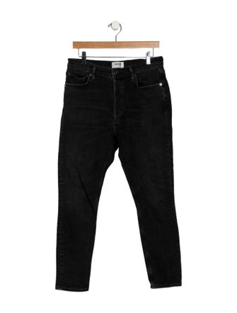 AGOLDE Mid-Rise Straight Leg Jeans