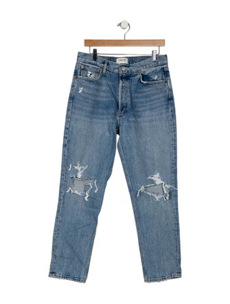 AGOLDE High-Rise Straight Leg Jeans