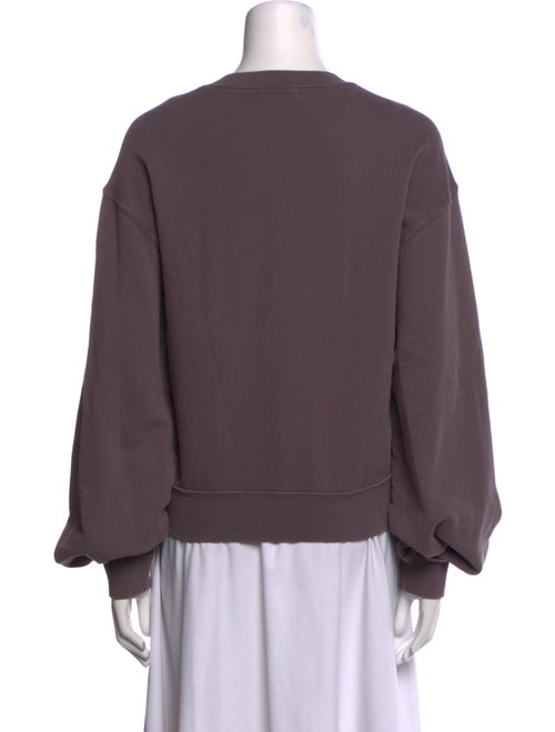 AGOLDE V-Neck Long Sleeve Sweatshirt