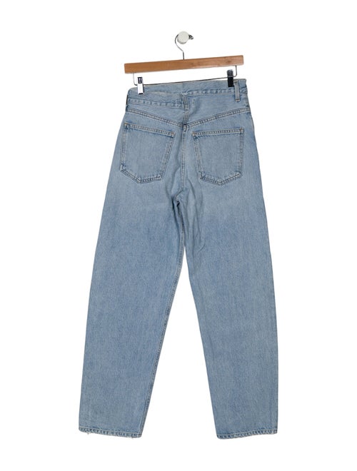 AGOLDE High-Rise Straight Leg Jeans