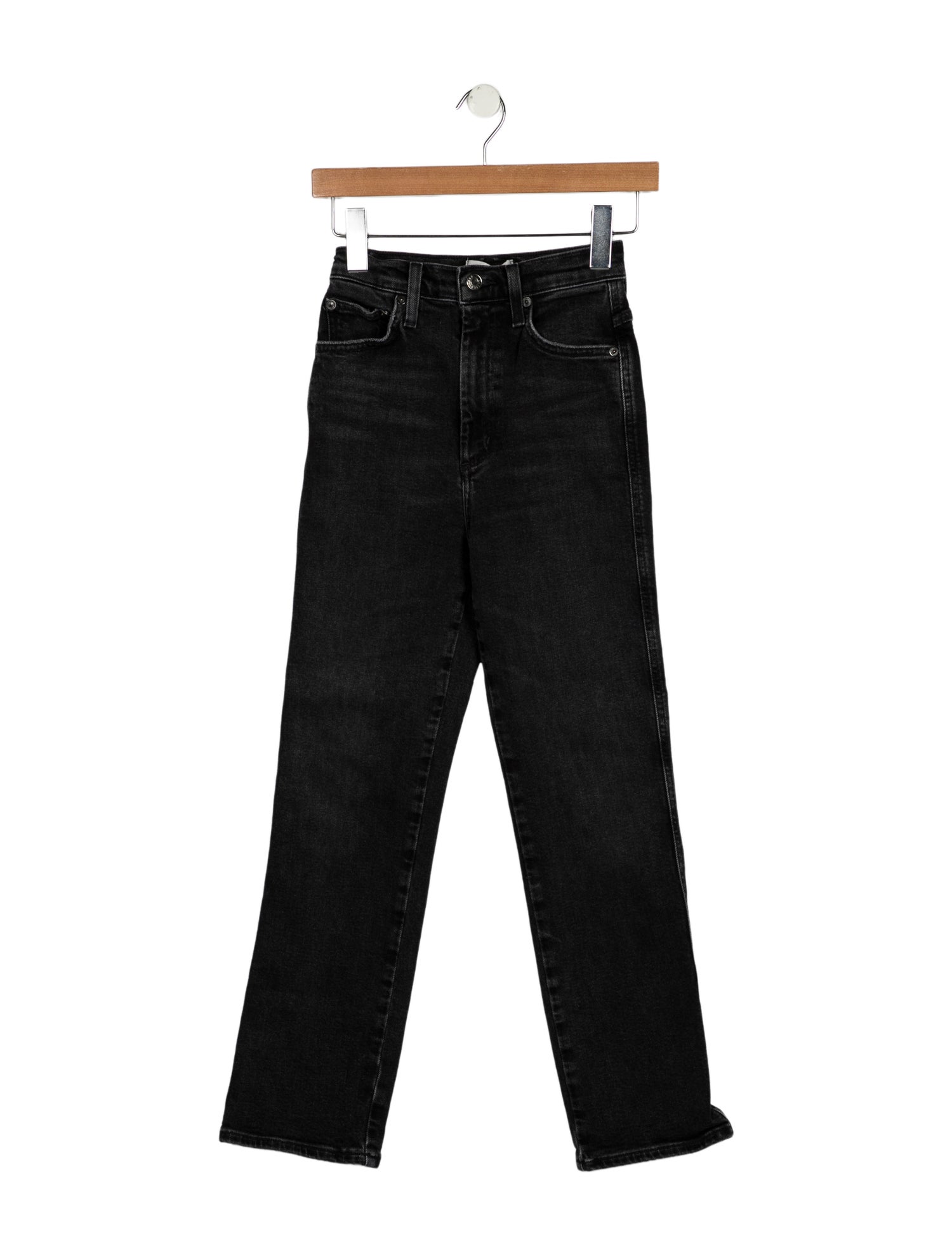 AGOLDE High-Rise Straight Leg Jeans