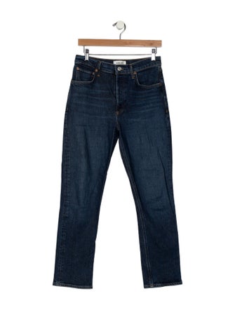 AGOLDE High-Rise Straight Leg Jeans