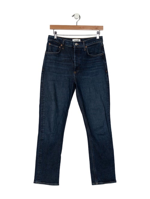 AGOLDE High-Rise Straight Leg Jeans