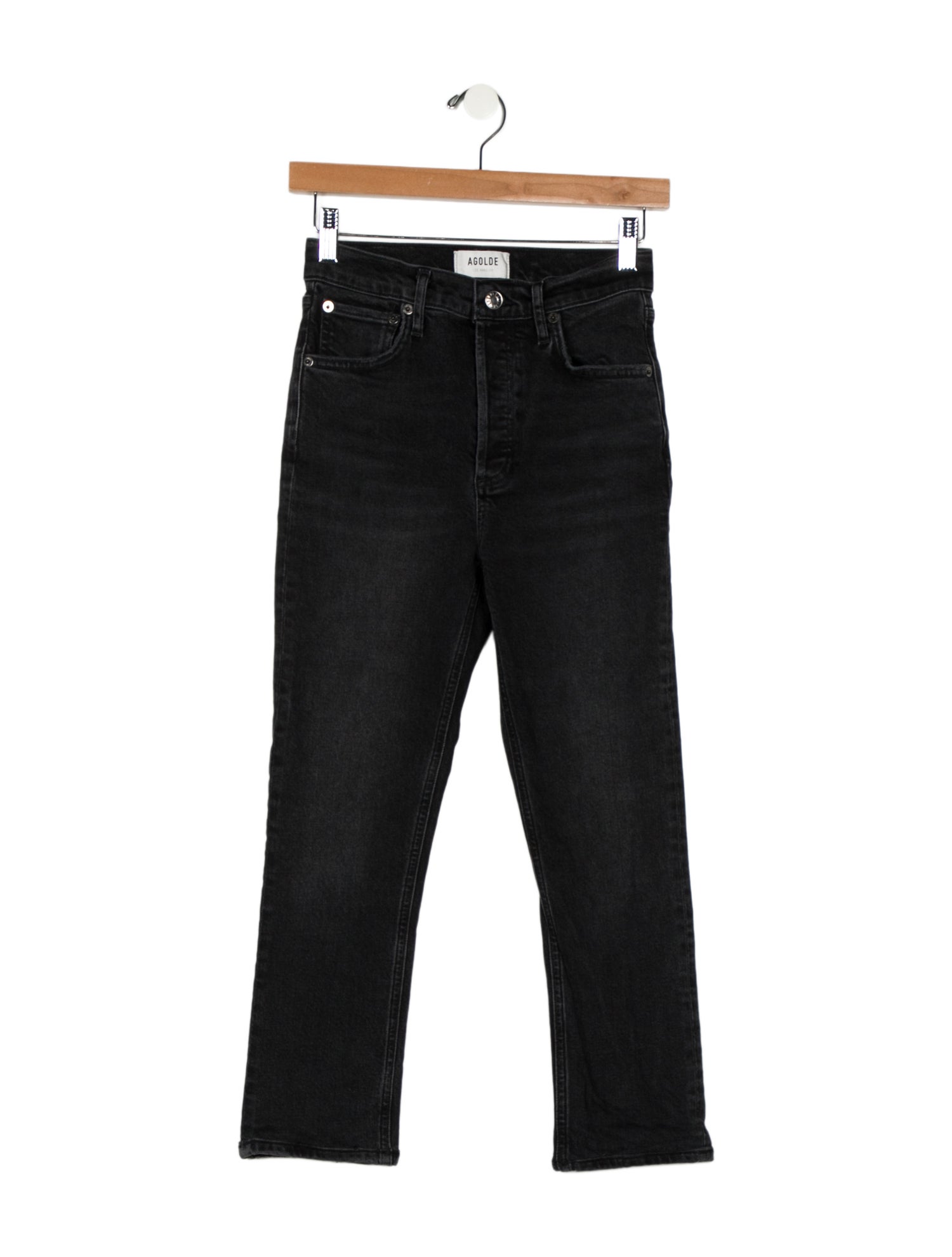AGOLDE High-Rise Straight Leg Jeans