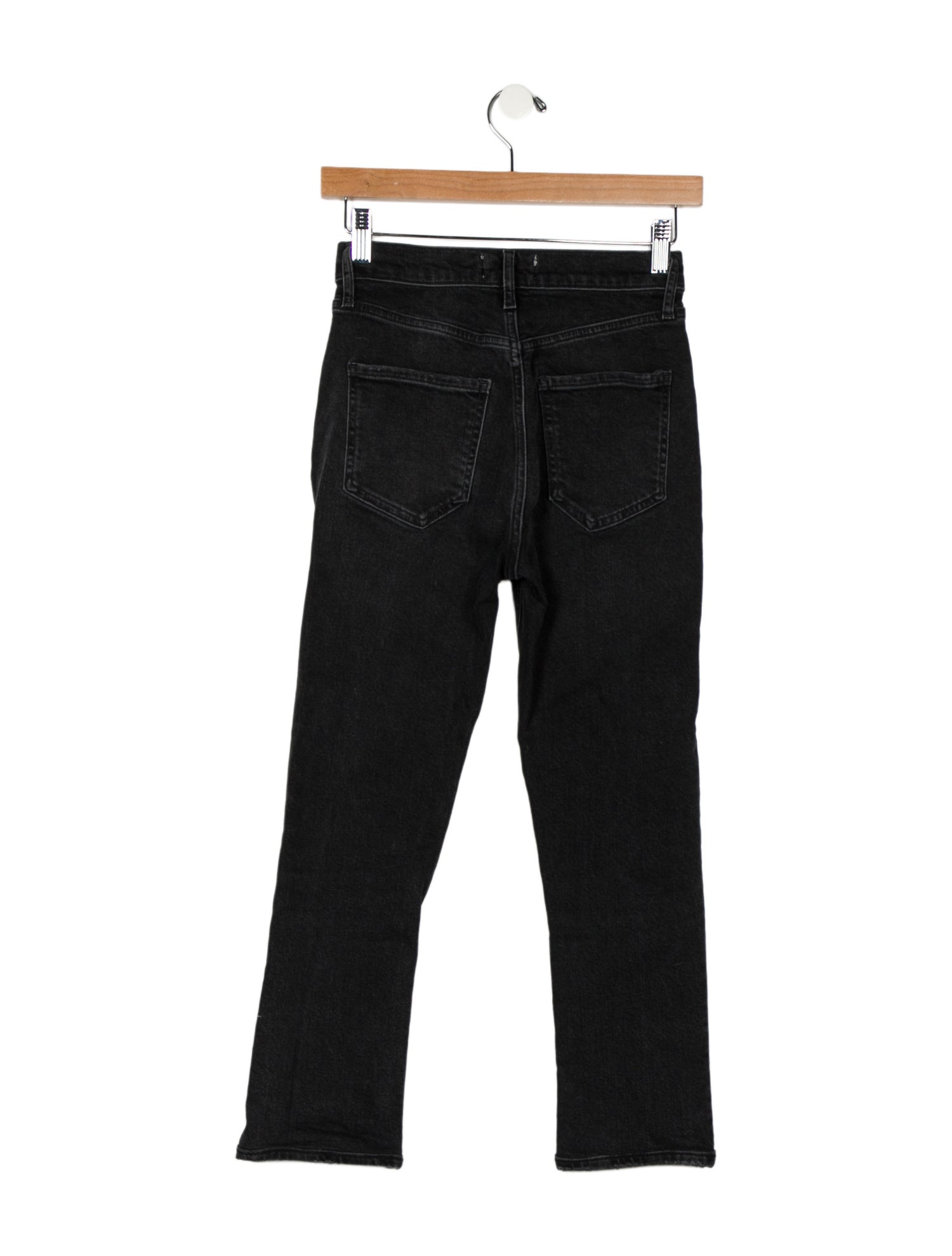 AGOLDE High-Rise Straight Leg Jeans