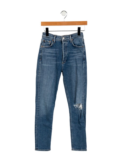 AGOLDE High-Rise Skinny Leg Jeans