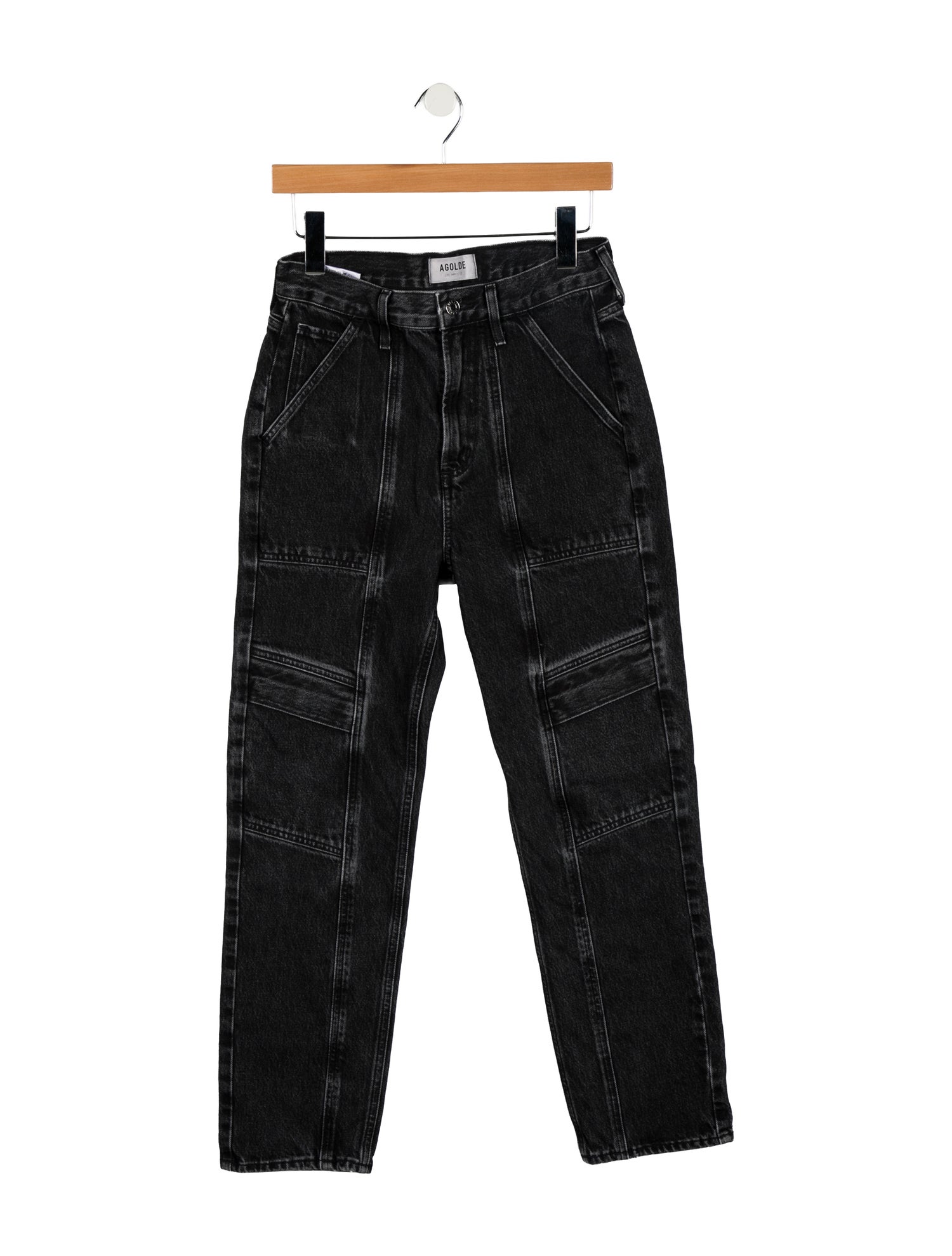AGOLDE High-Rise Straight Leg Jeans