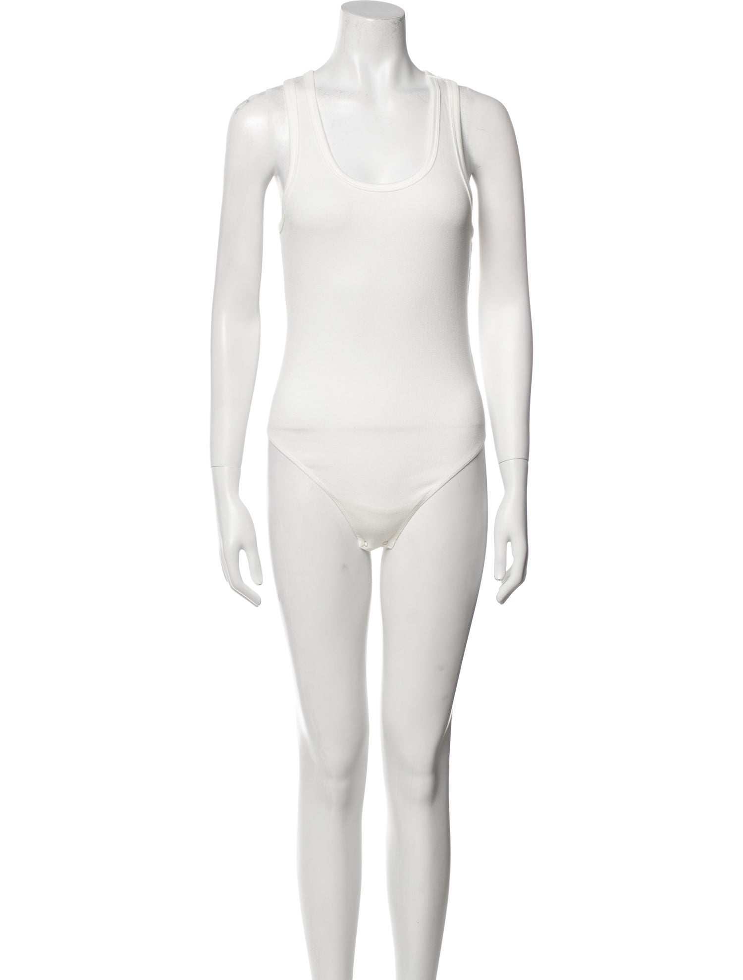 AGOLDE Scoop Neck Sleeveless Bodysuit