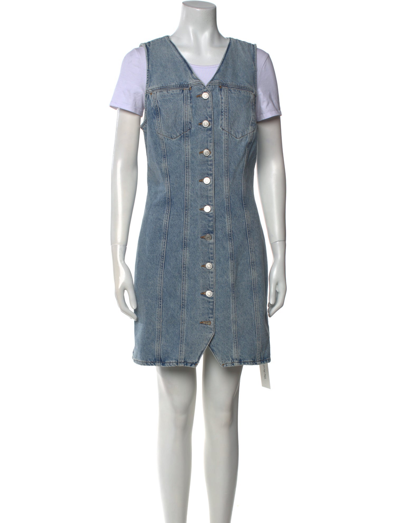 AGOLDE V-Neck Mini Dress w/ Tags