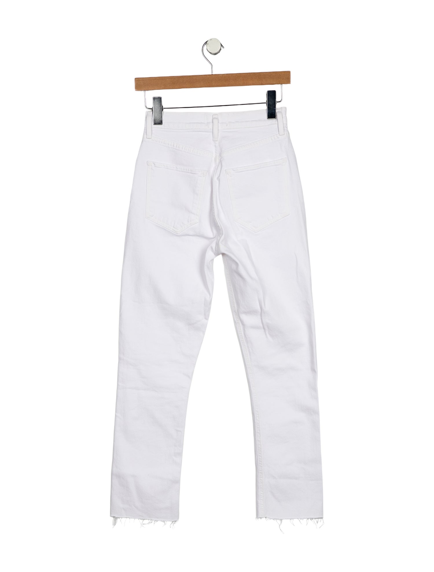 AGOLDE Mid-Rise Straight Leg Jeans
