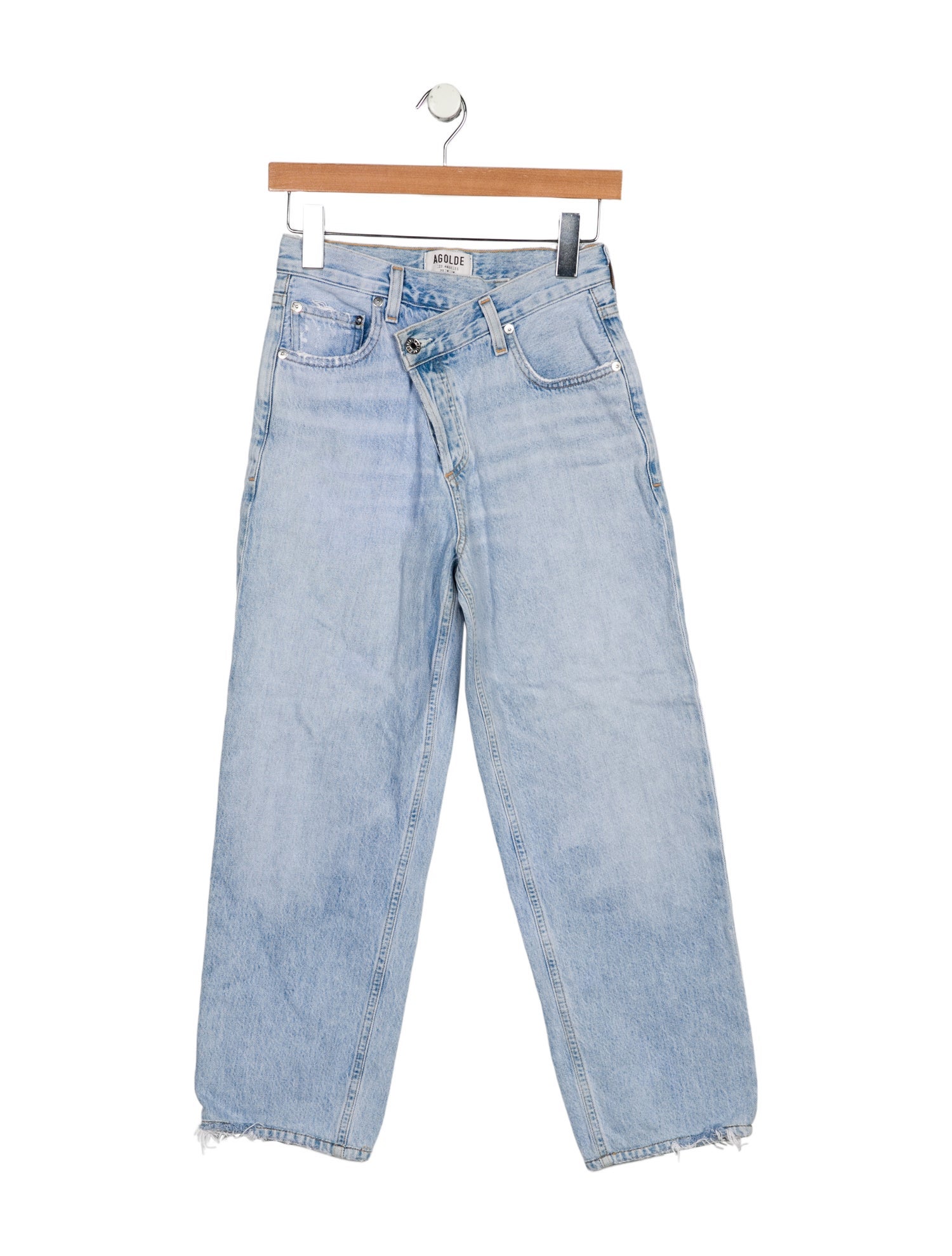 AGOLDE High-Rise Straight Leg Jeans