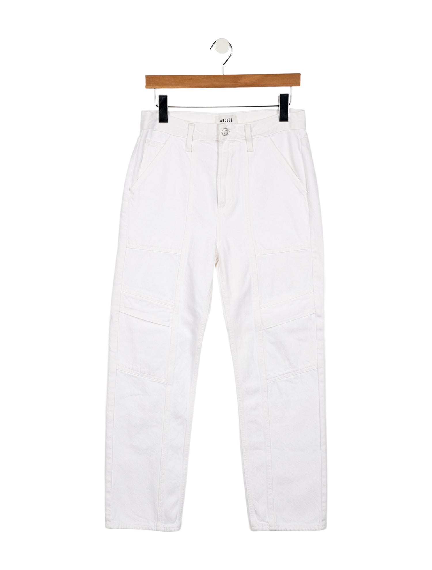 AGOLDE High-Rise Straight Leg Jeans