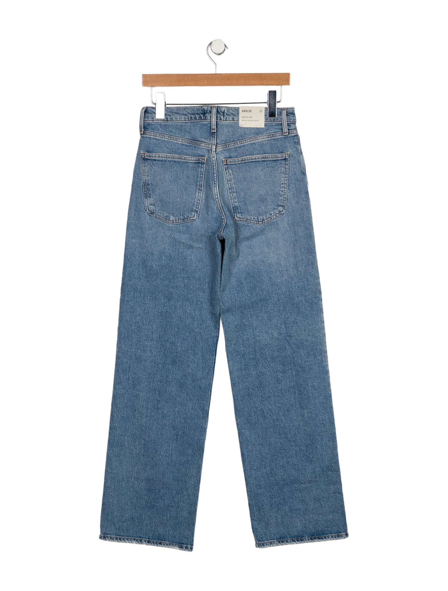 AGOLDE Mid-Rise Wide Leg Jeans w/ Tags