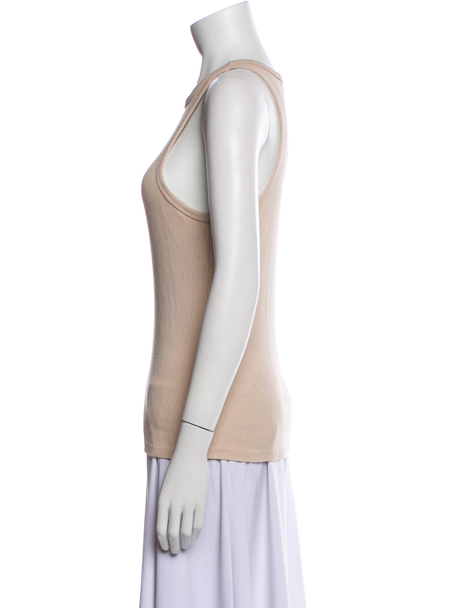 AGOLDE Scoop Neck Sleeveless Top