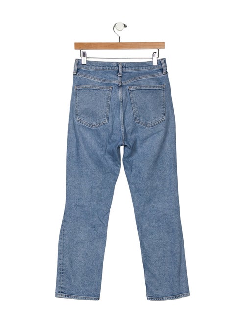 AGOLDE High-Rise Straight Leg Jeans