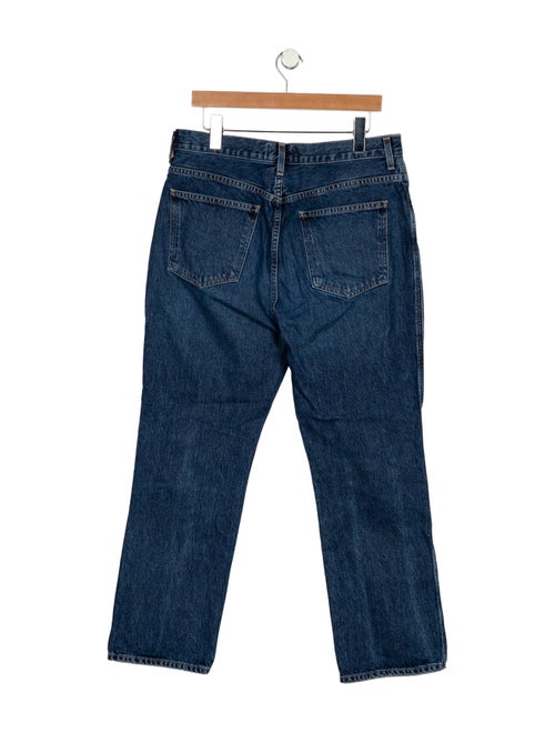 AGOLDE High-Rise Straight Leg Jeans