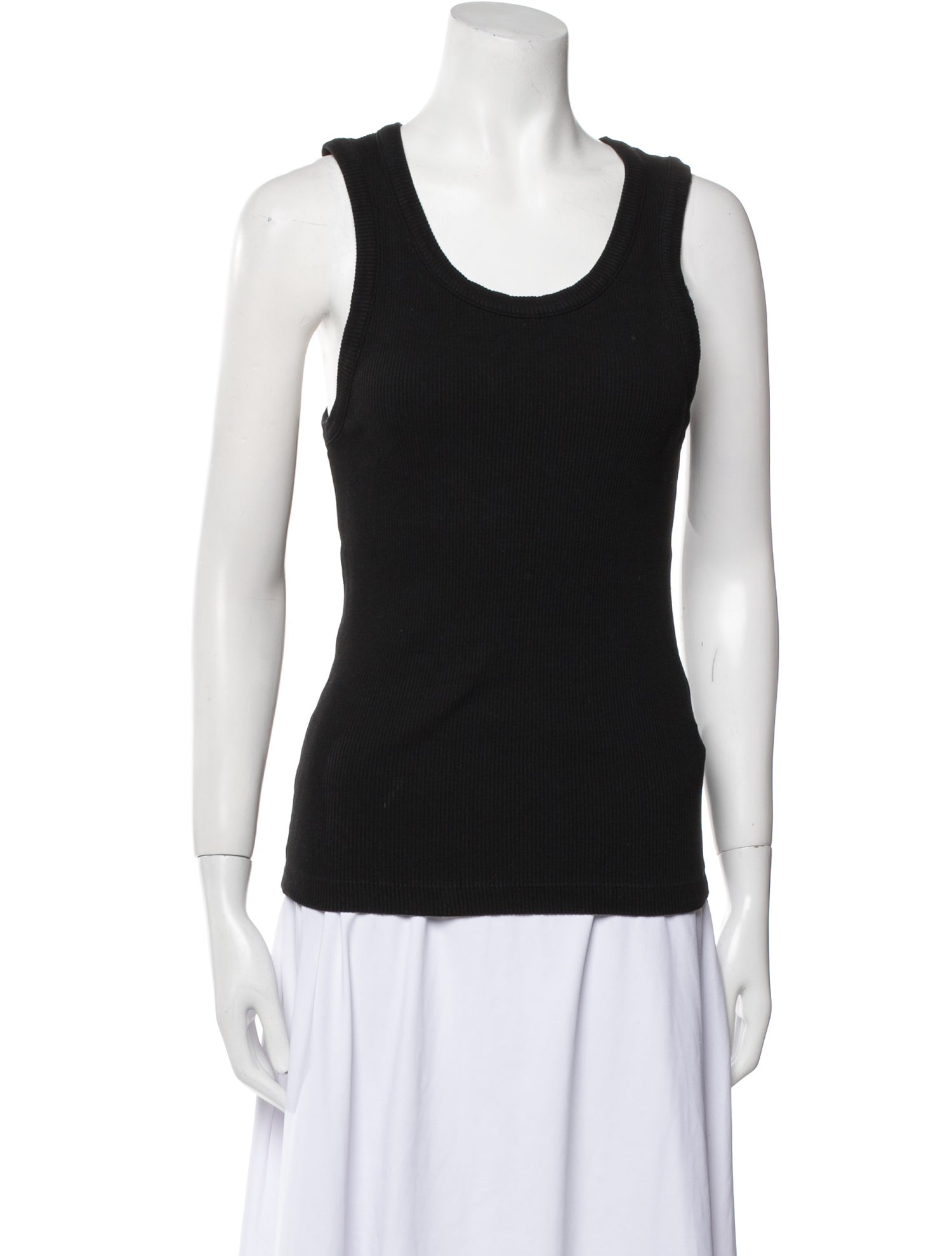 AGOLDE Scoop Neck Sleeveless Top