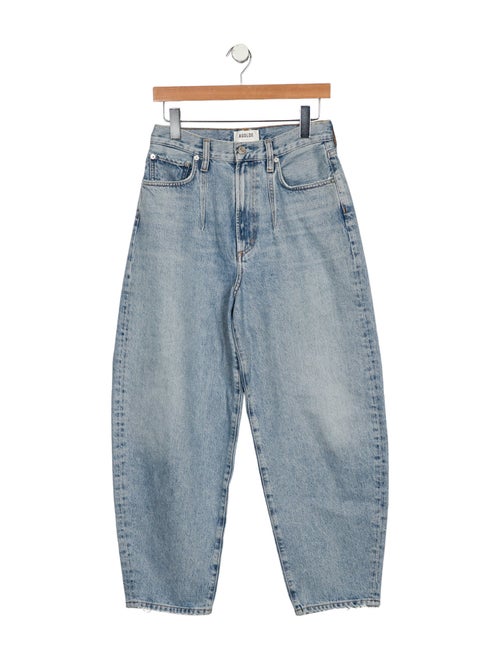 AGOLDE High-Rise Straight Leg Jeans