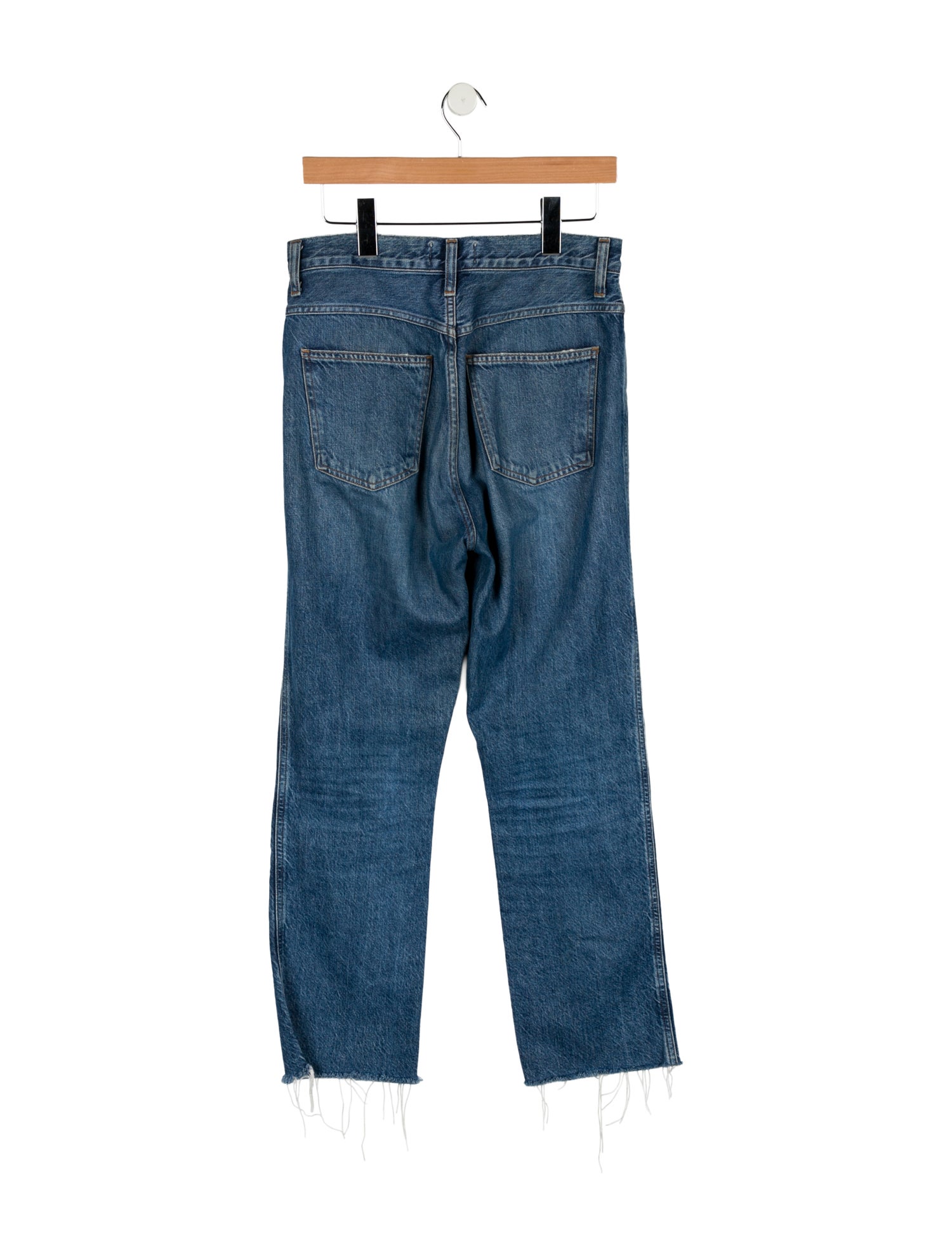 AGOLDE High-Rise Straight Leg Jeans