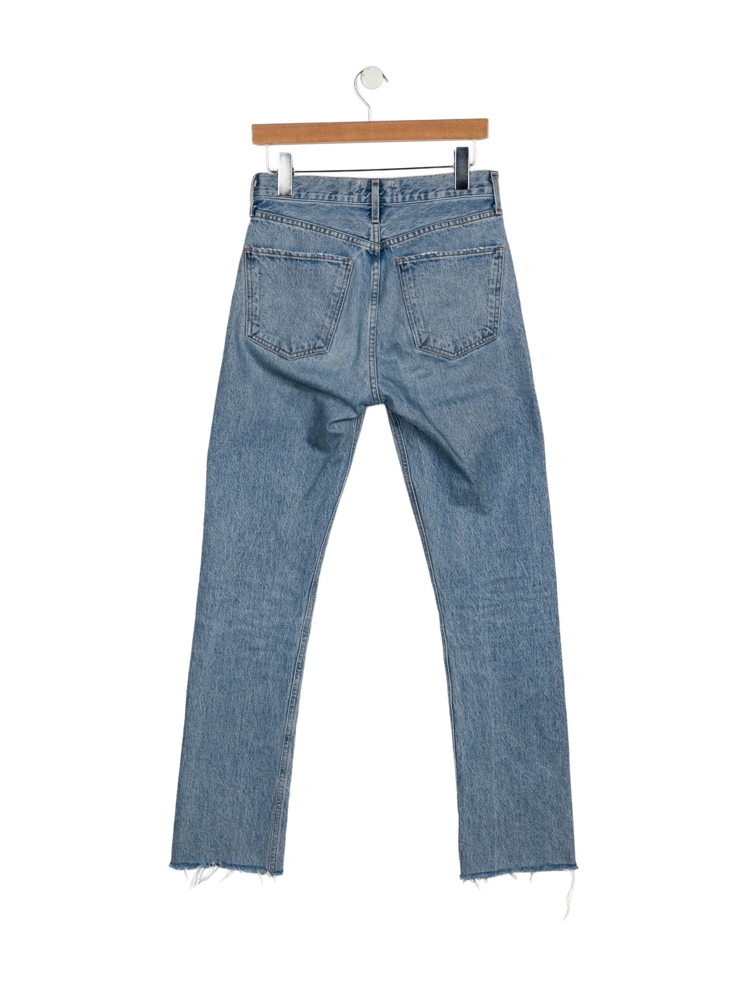 AGOLDE High-Rise Straight Leg Jeans