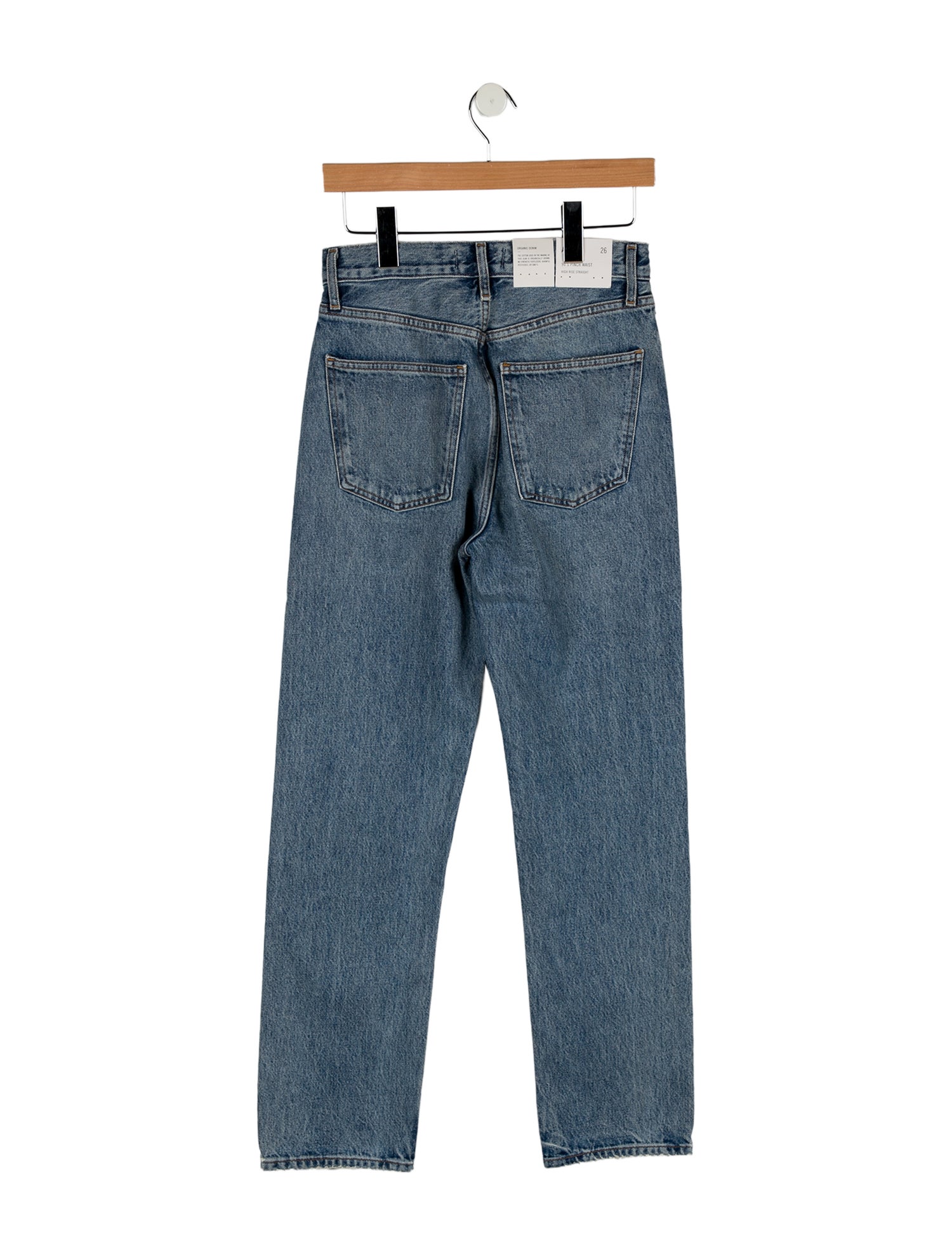 AGOLDE High-Rise Straight Leg Jeans w/ Tags