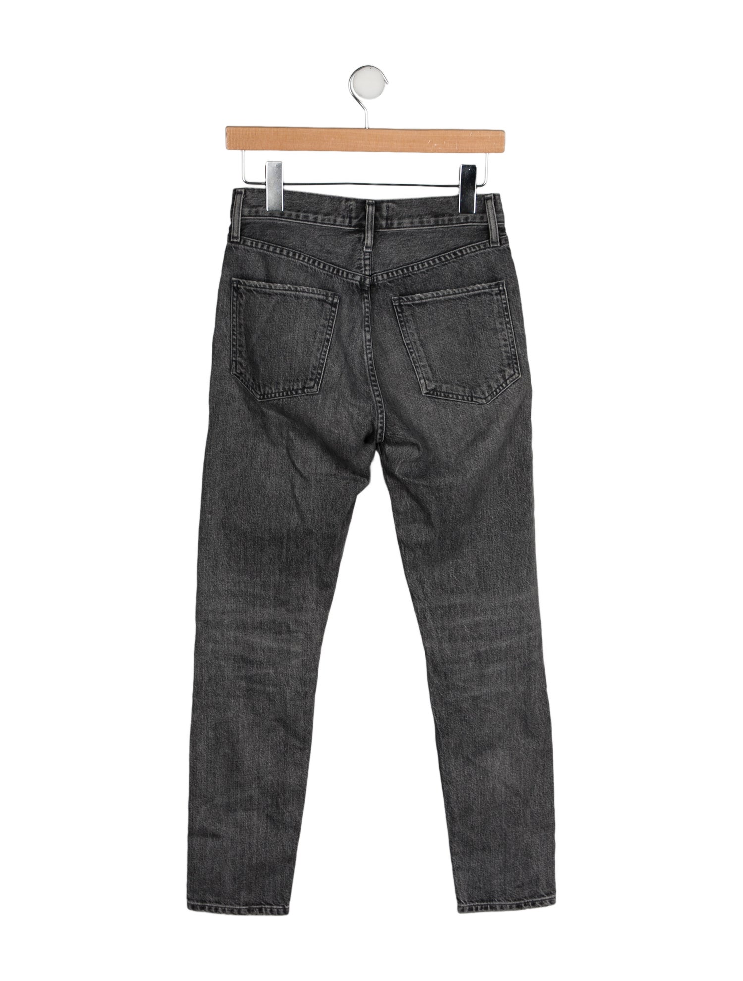 AGOLDE Mid-Rise Skinny Leg Jeans