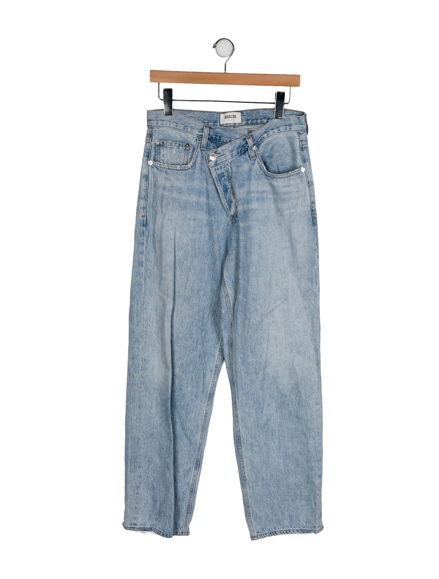AGOLDE High-Rise Straight Leg Jeans