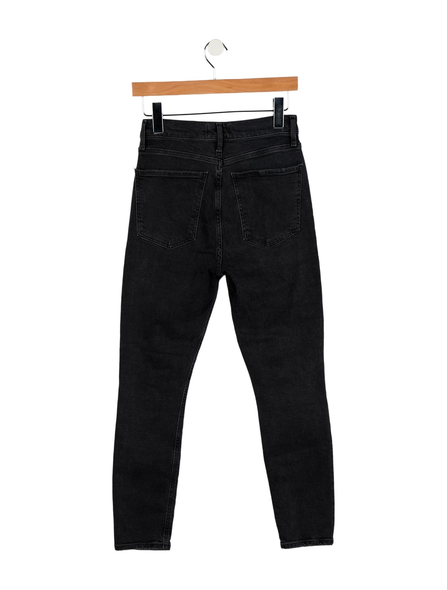 AGOLDE Mid-Rise Skinny Leg Jeans