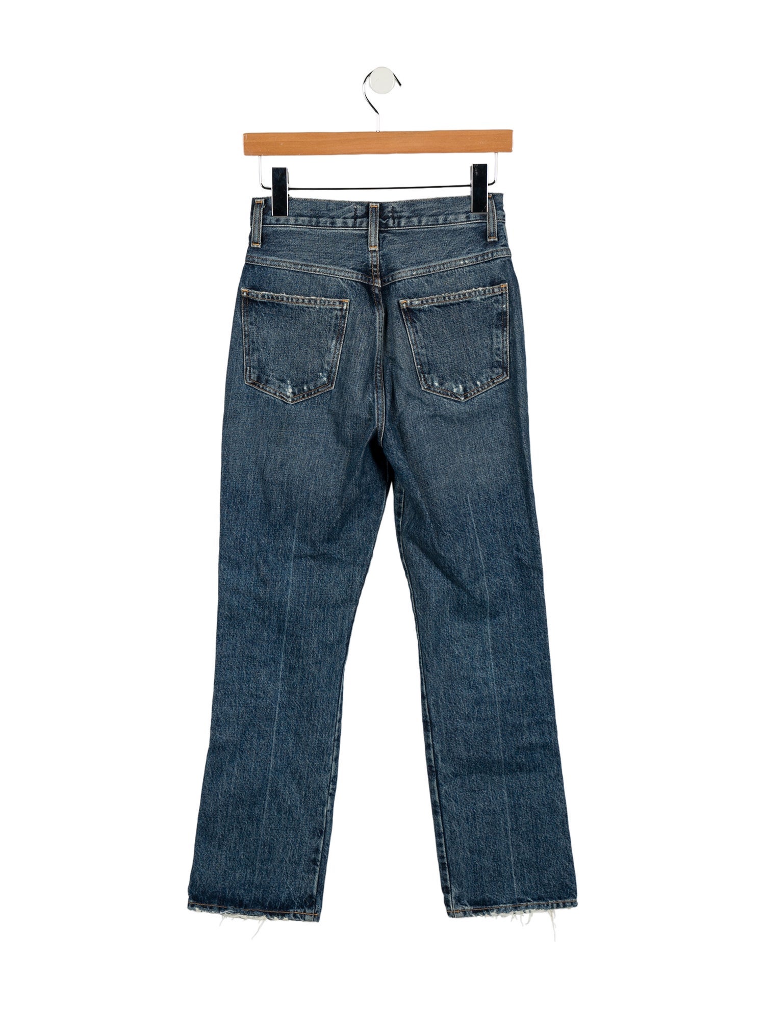 AGOLDE High-Rise Straight Leg Jeans