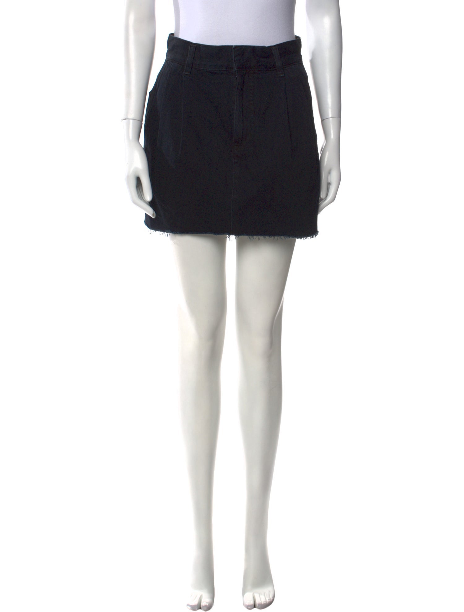 AGOLDE Distressed Accents Mini Skirt