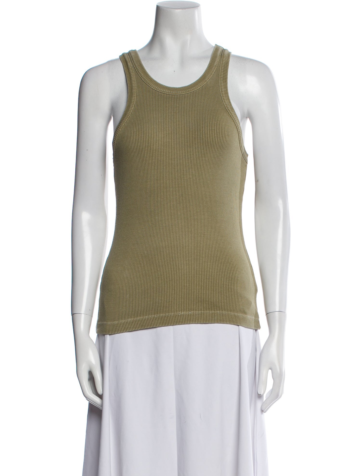 AGOLDE Scoop Neck Sleeveless Top