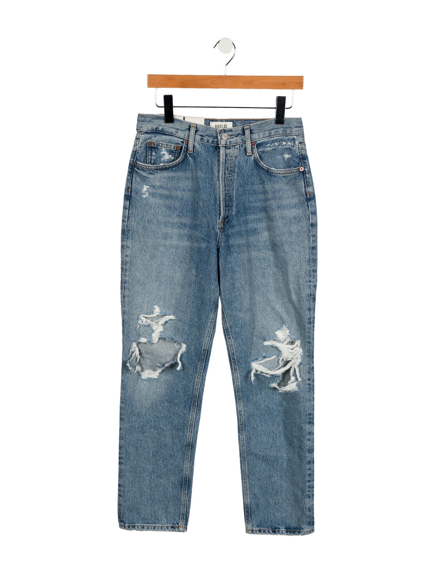 AGOLDE High-Rise Straight Leg Jeans w/ Tags