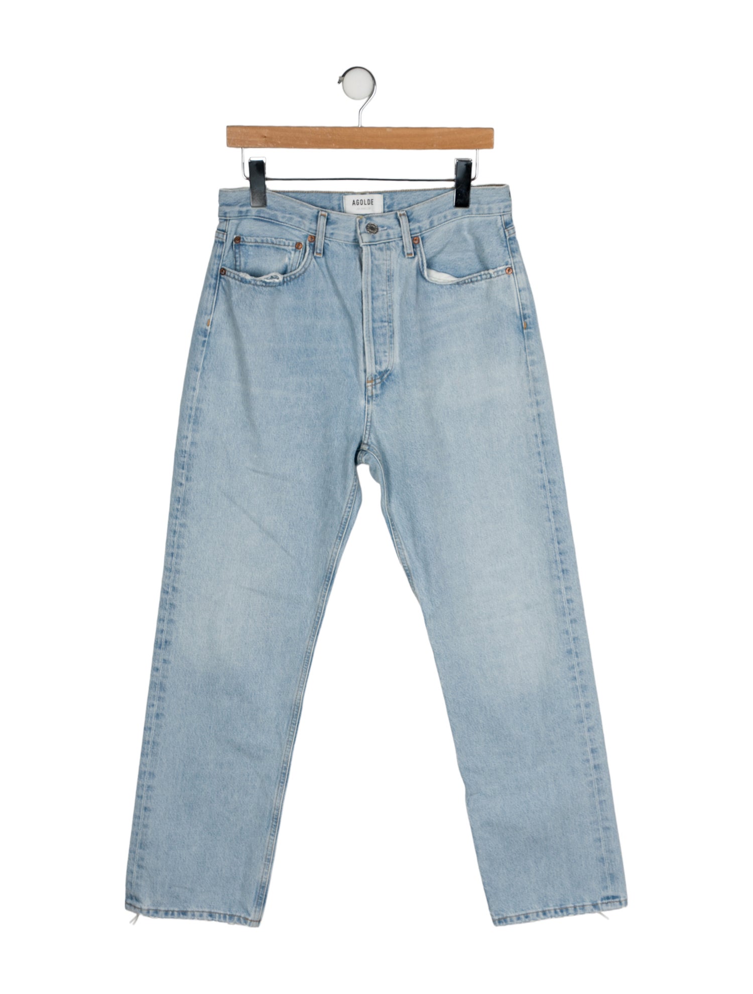 AGOLDE High-Rise Wide Leg Jeans