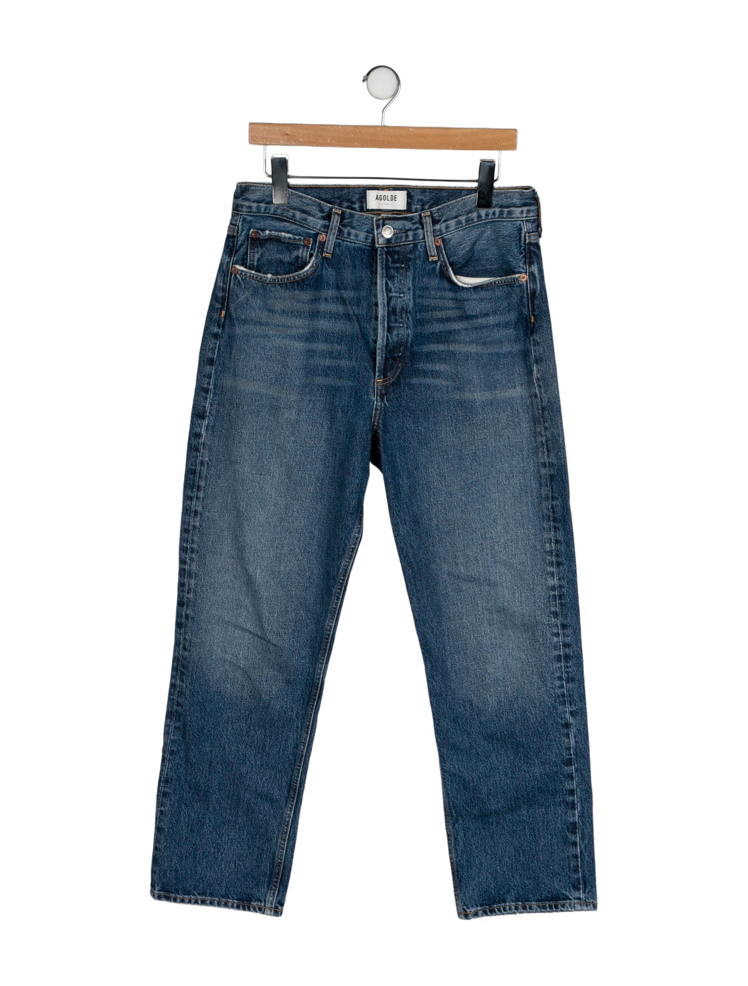 AGOLDE High-Rise Wide Leg Jeans