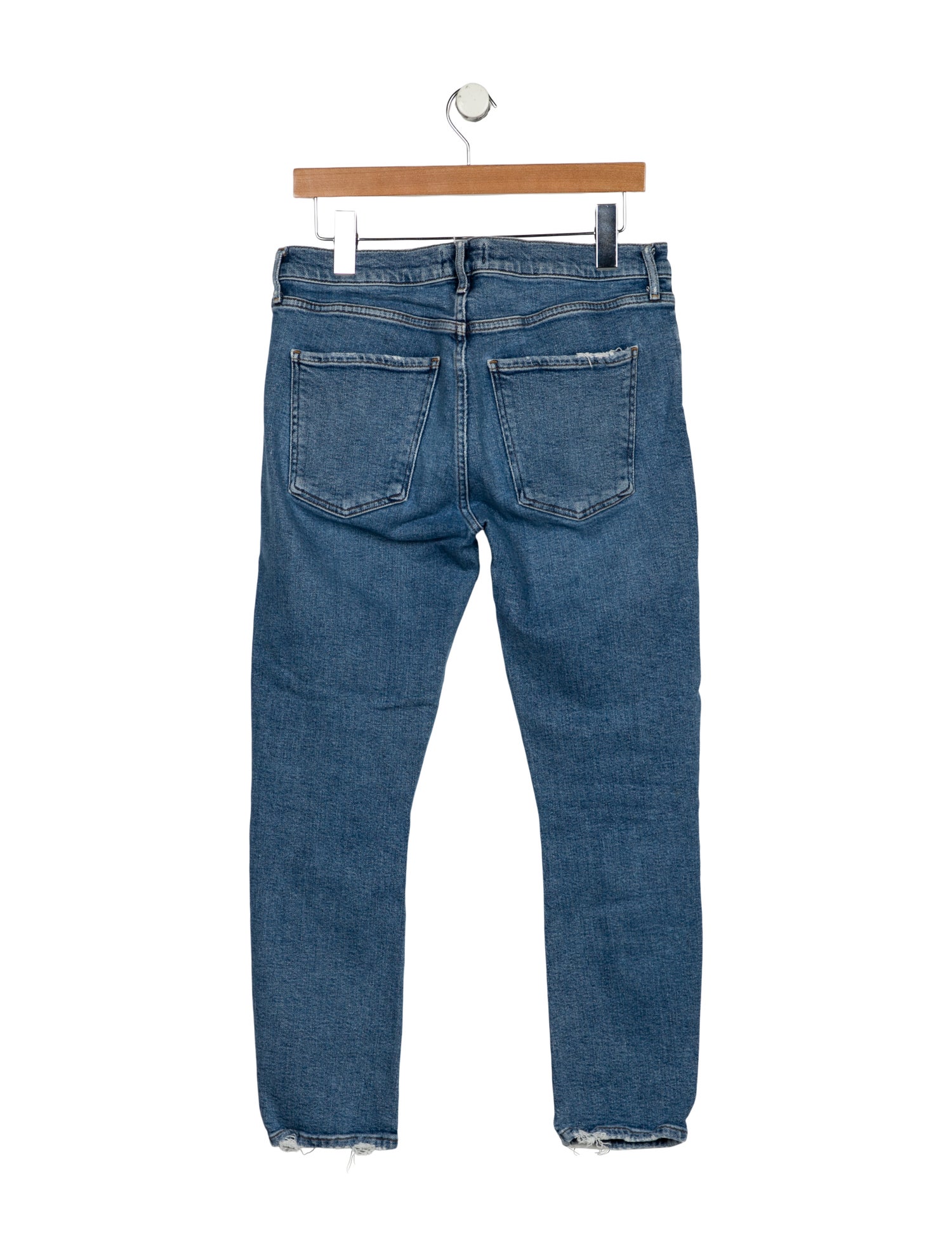 AGOLDE High-Rise Straight Leg Jeans