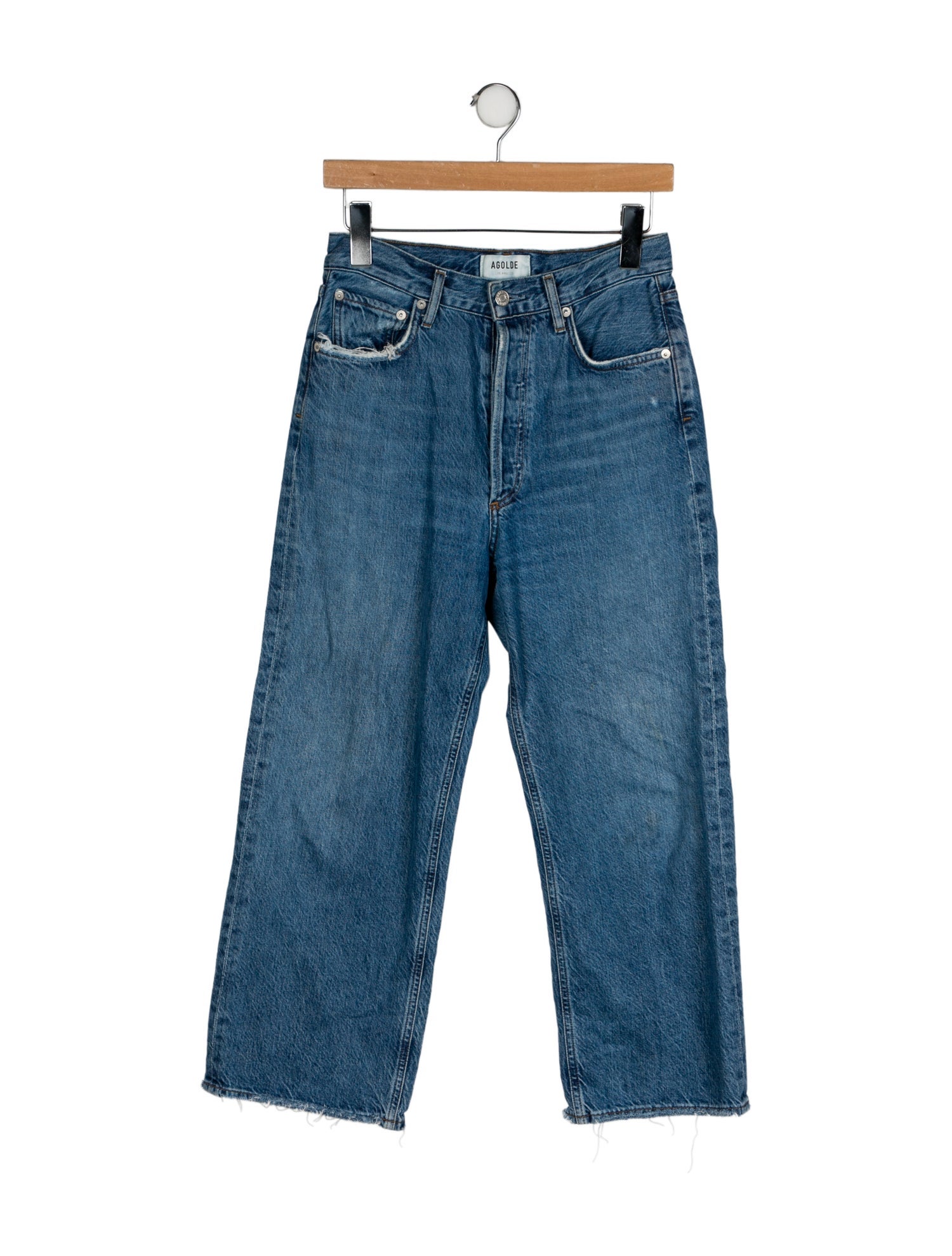 AGOLDE High-Rise Wide Leg Jeans