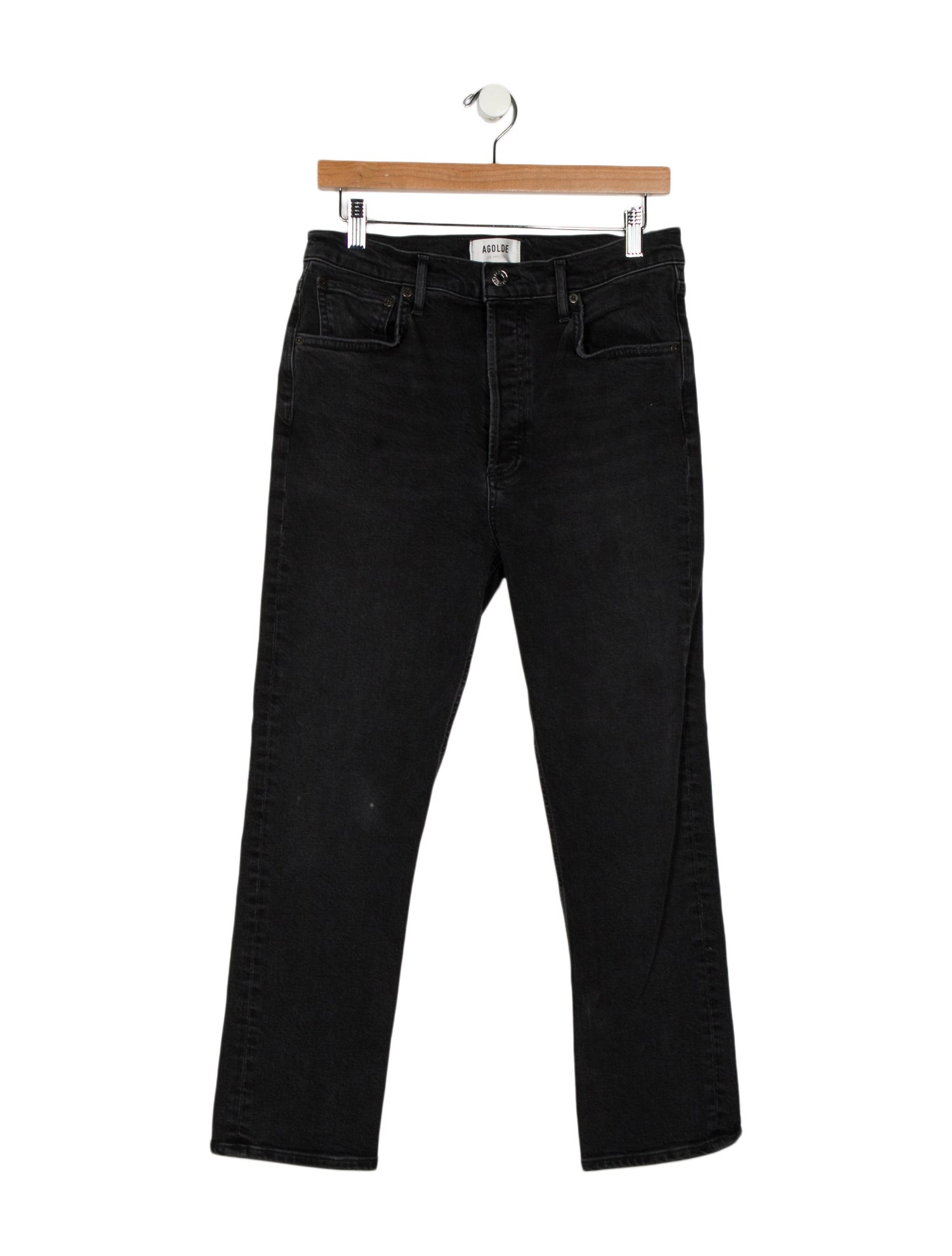 AGOLDE High-Rise Straight Leg Jeans