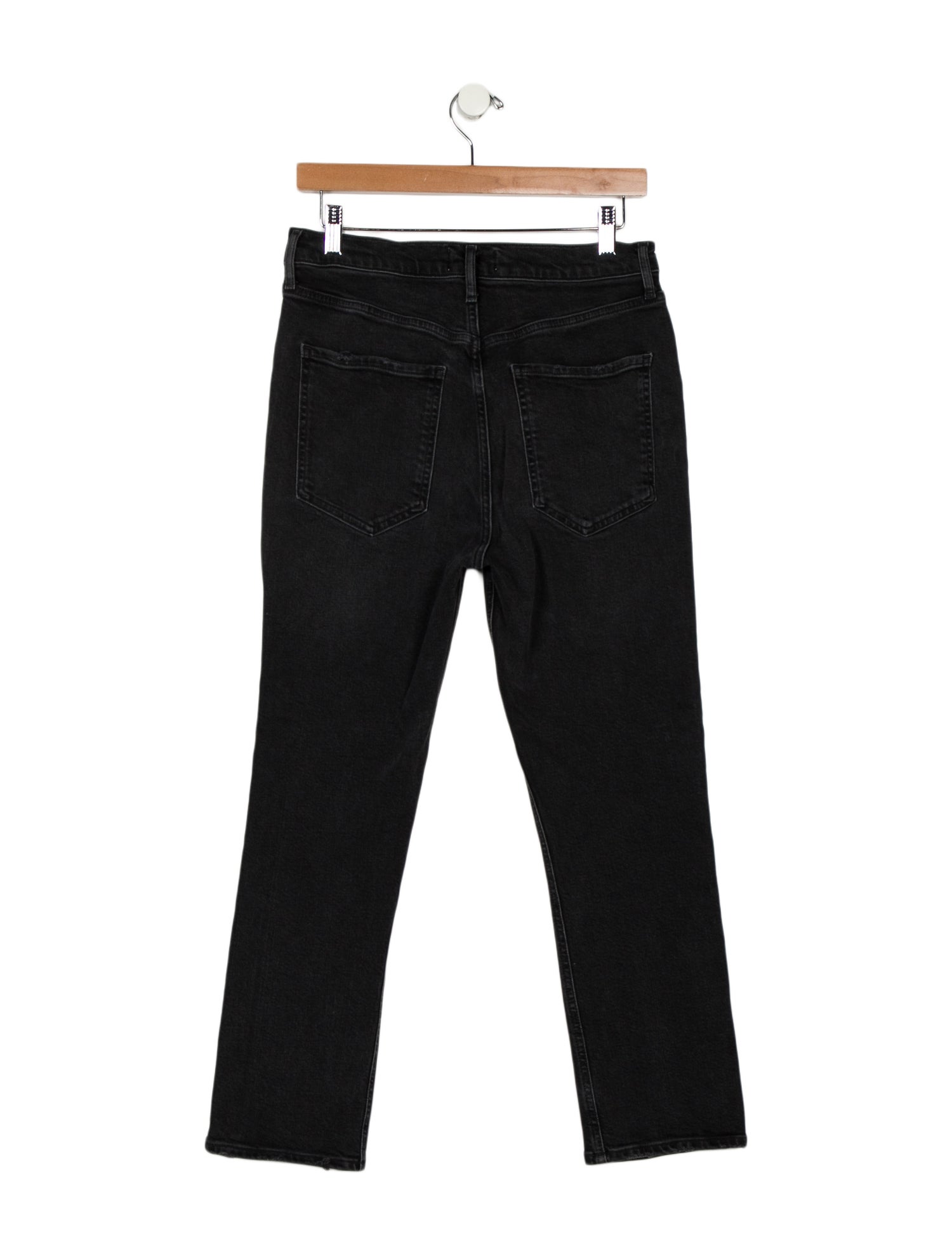 AGOLDE High-Rise Straight Leg Jeans