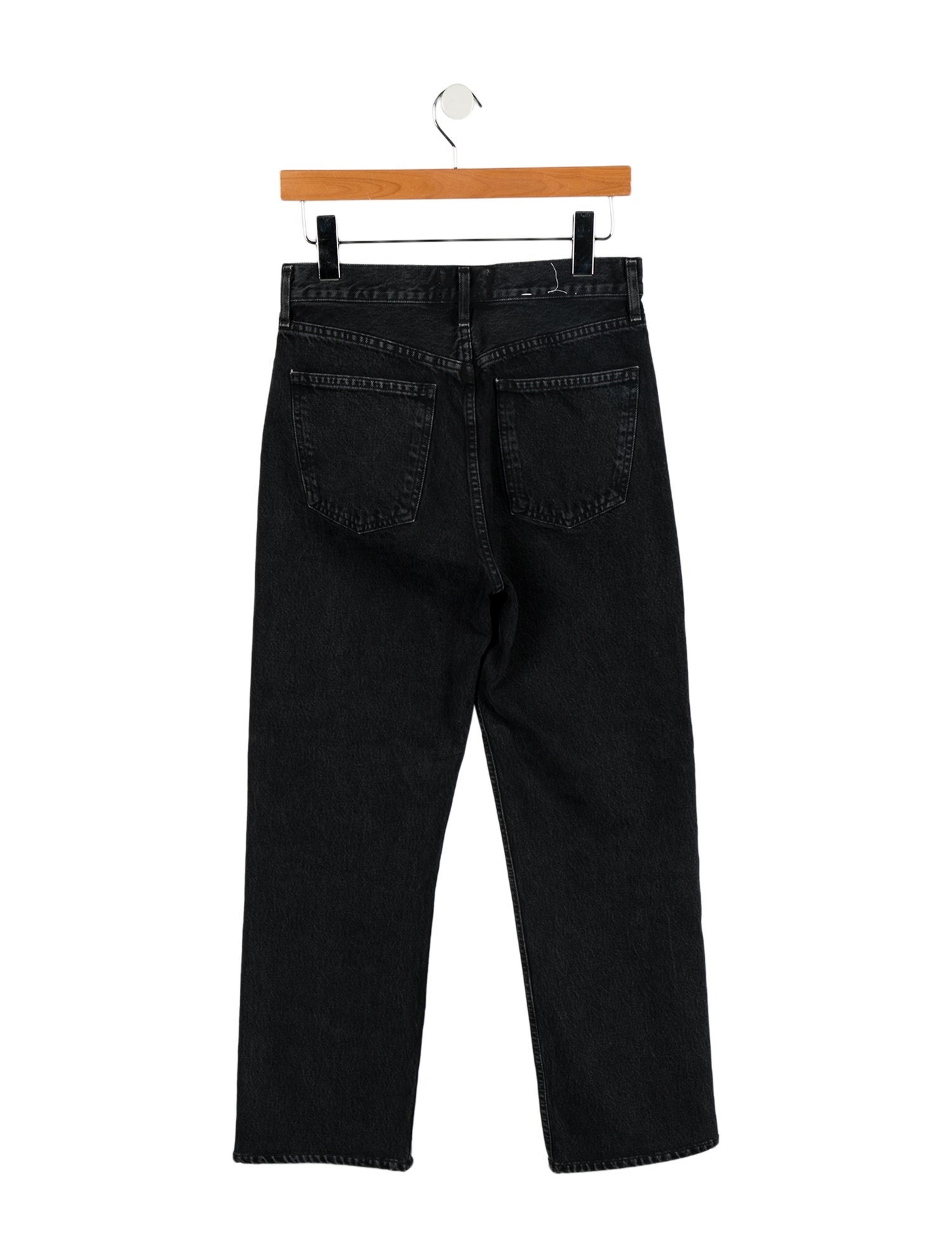 AGOLDE High-Rise Straight Leg Jeans