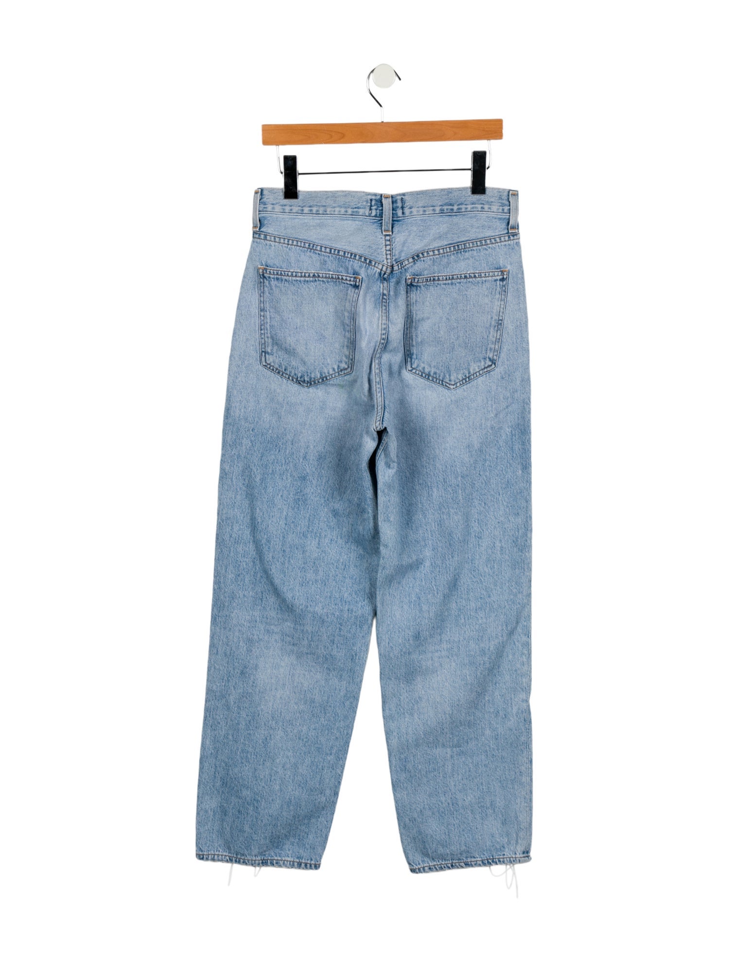 AGOLDE High-Rise Straight Leg Jeans