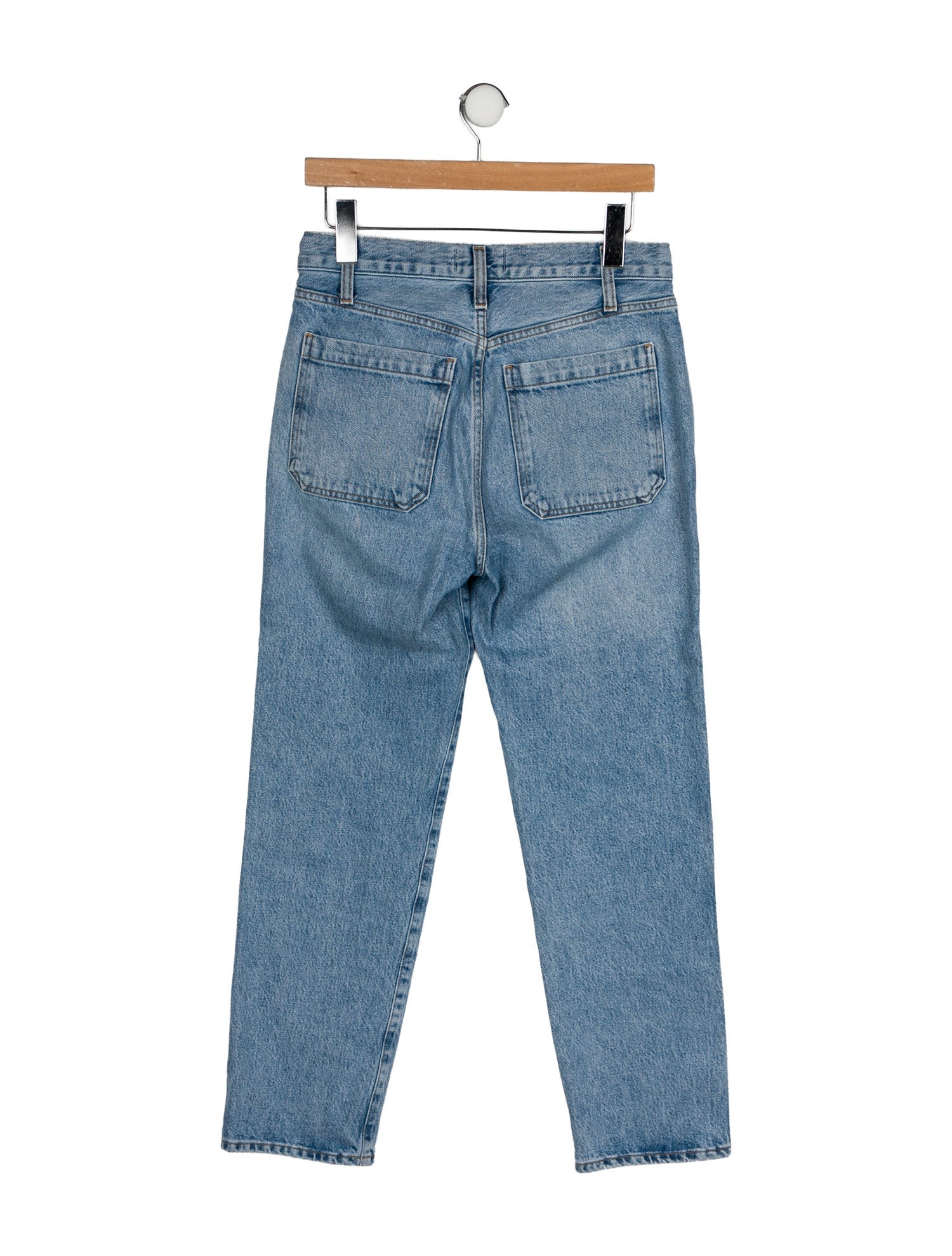 AGOLDE High-Rise Straight Leg Jeans