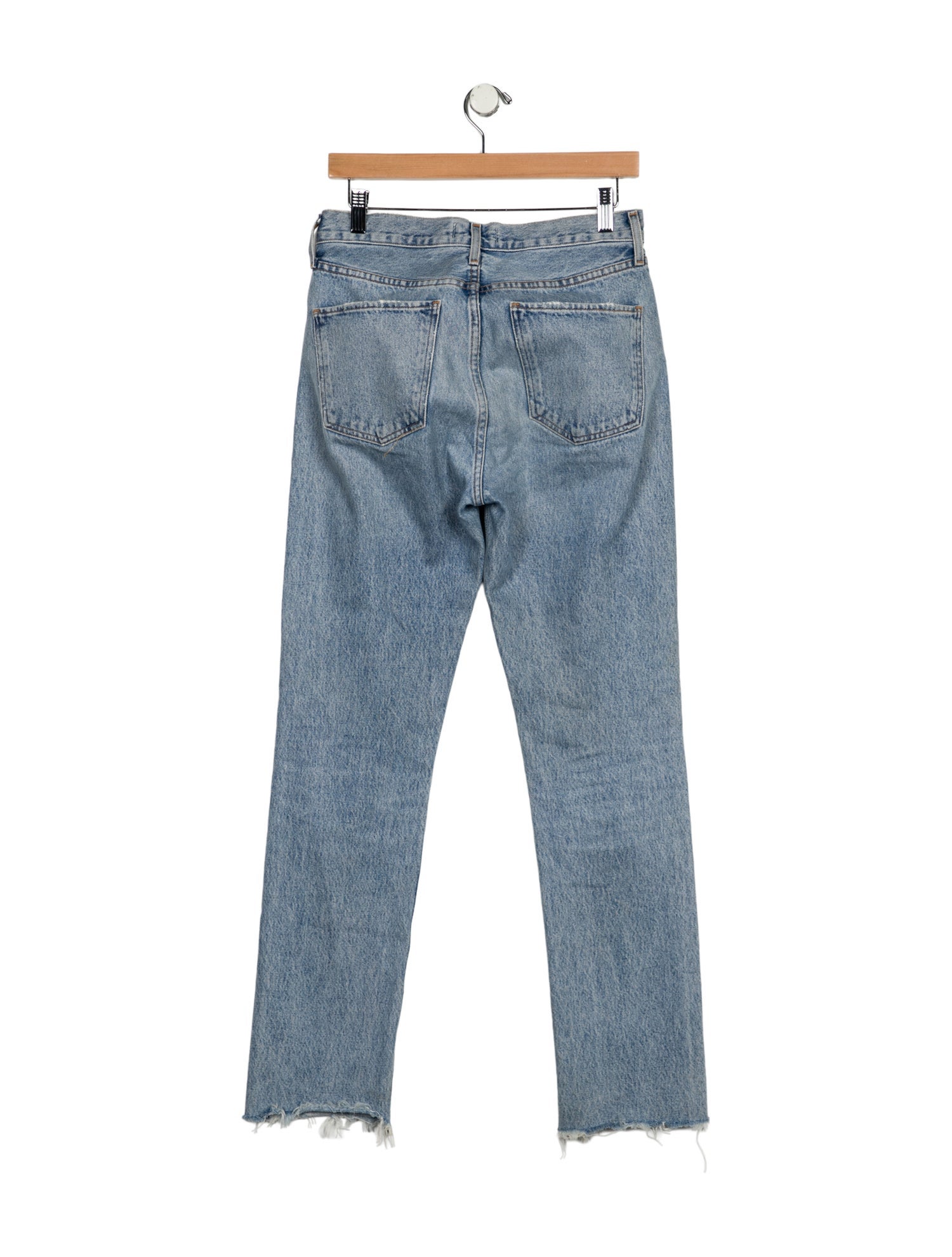 AGOLDE High-Rise Straight Leg Jeans