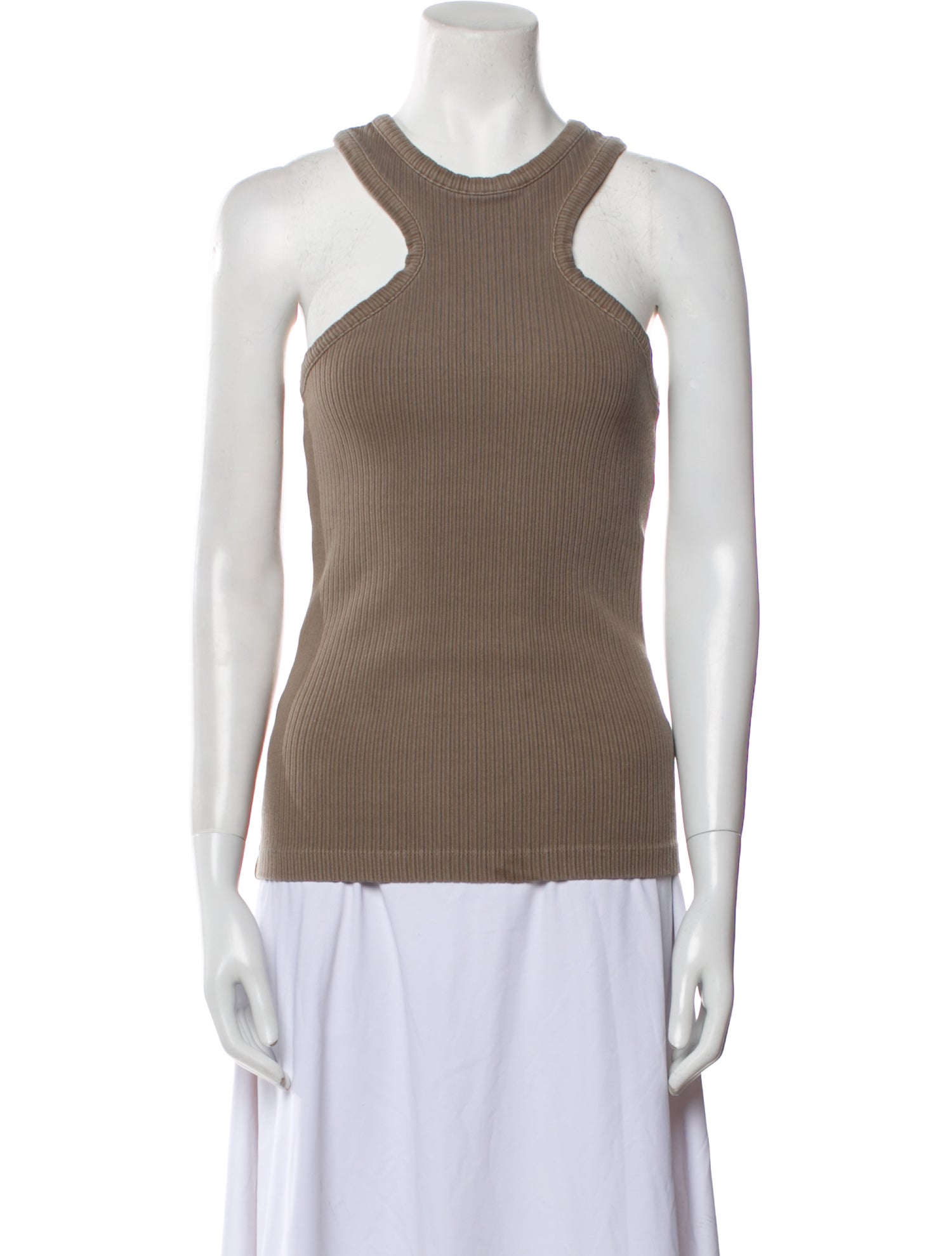 AGOLDE Scoop Neck Sleeveless Top