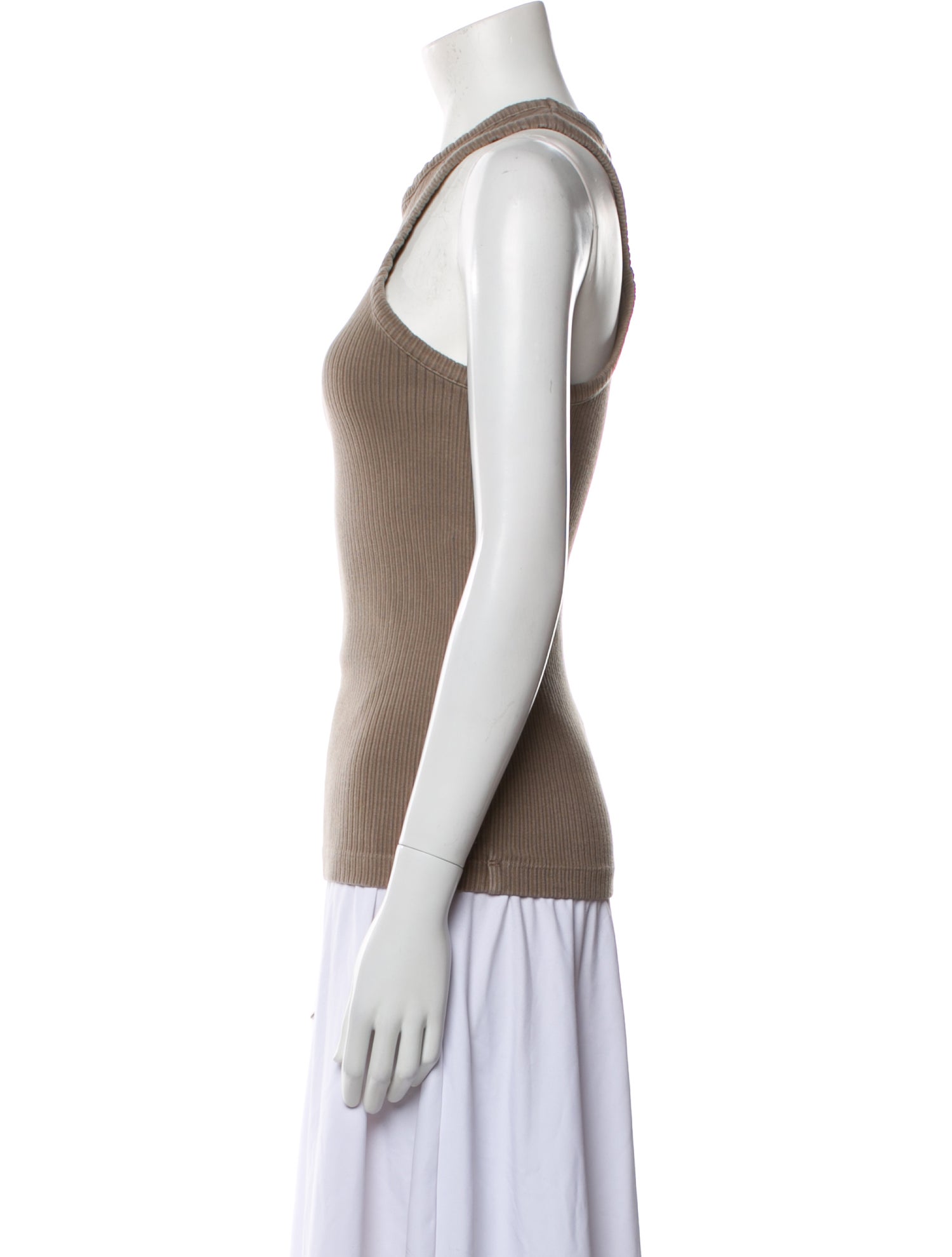 AGOLDE Scoop Neck Sleeveless Top