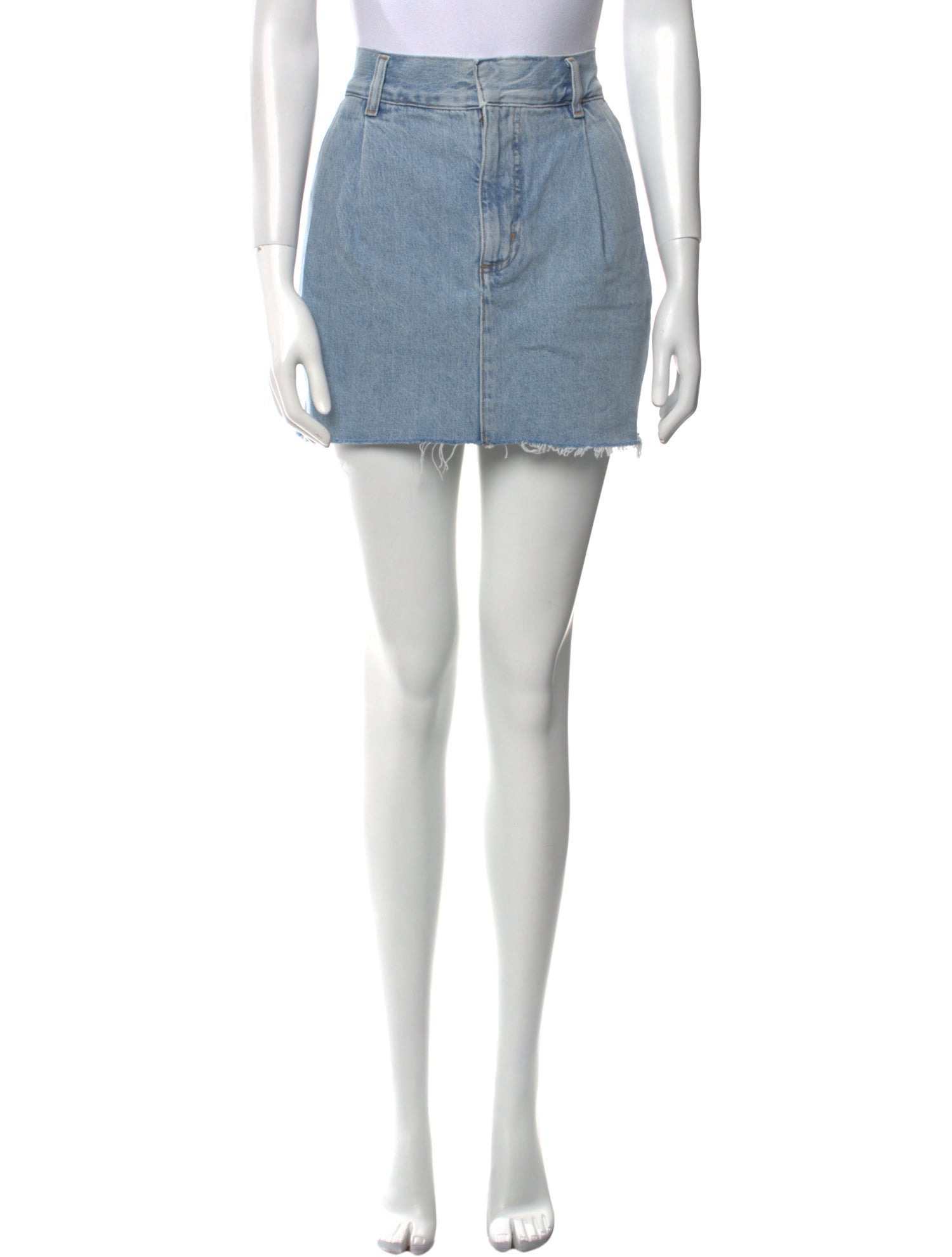 AGOLDE Raw-Edge Trim Mini Skirt w/ Tags