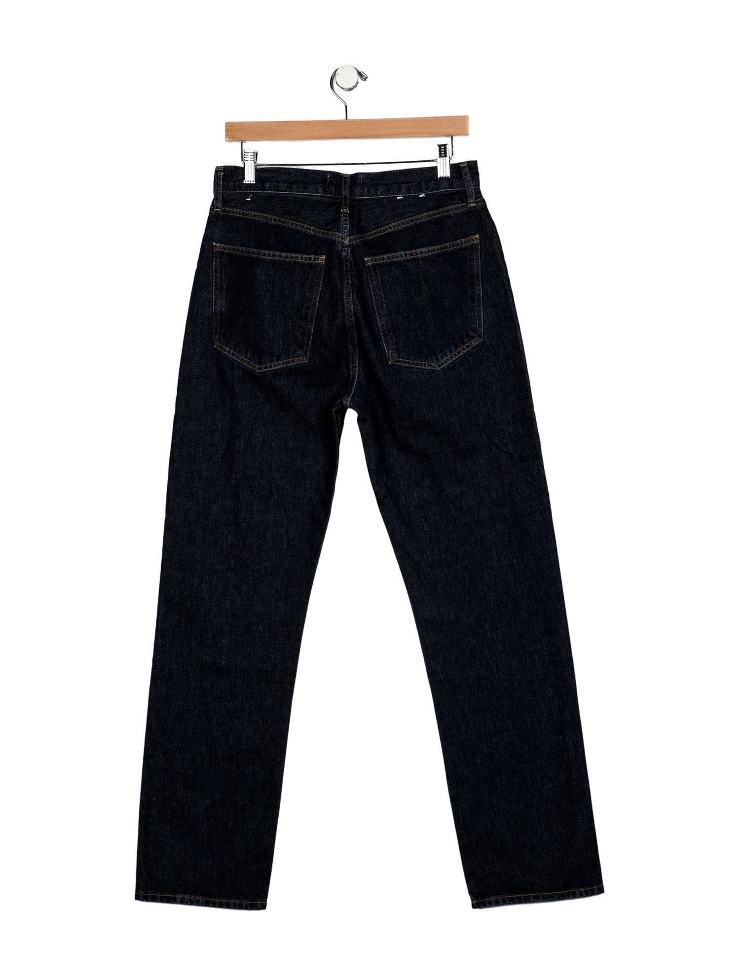 AGOLDE High-Rise Straight Leg Jeans
