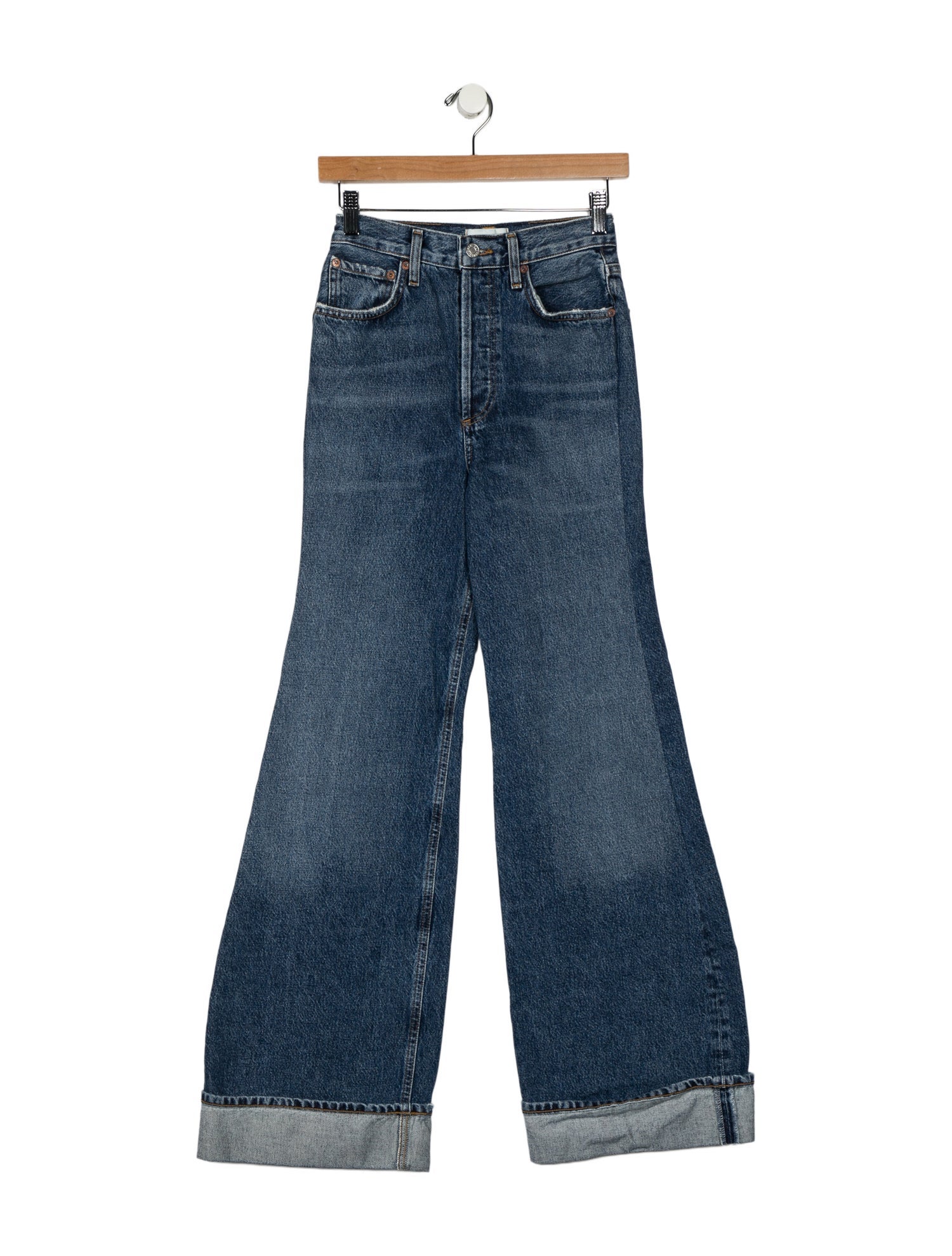 AGOLDE High-Rise Wide Leg Jeans