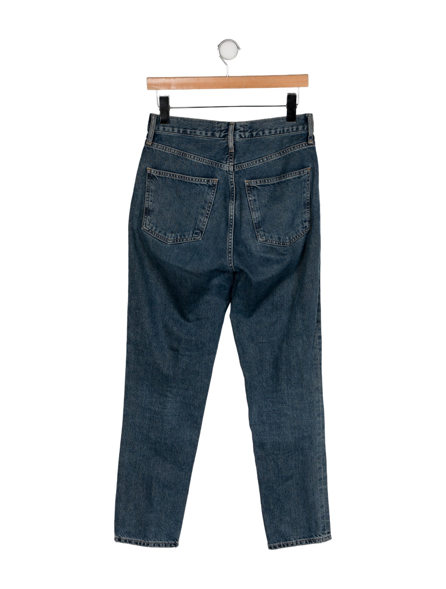 AGOLDE High-Rise Straight Leg Jeans