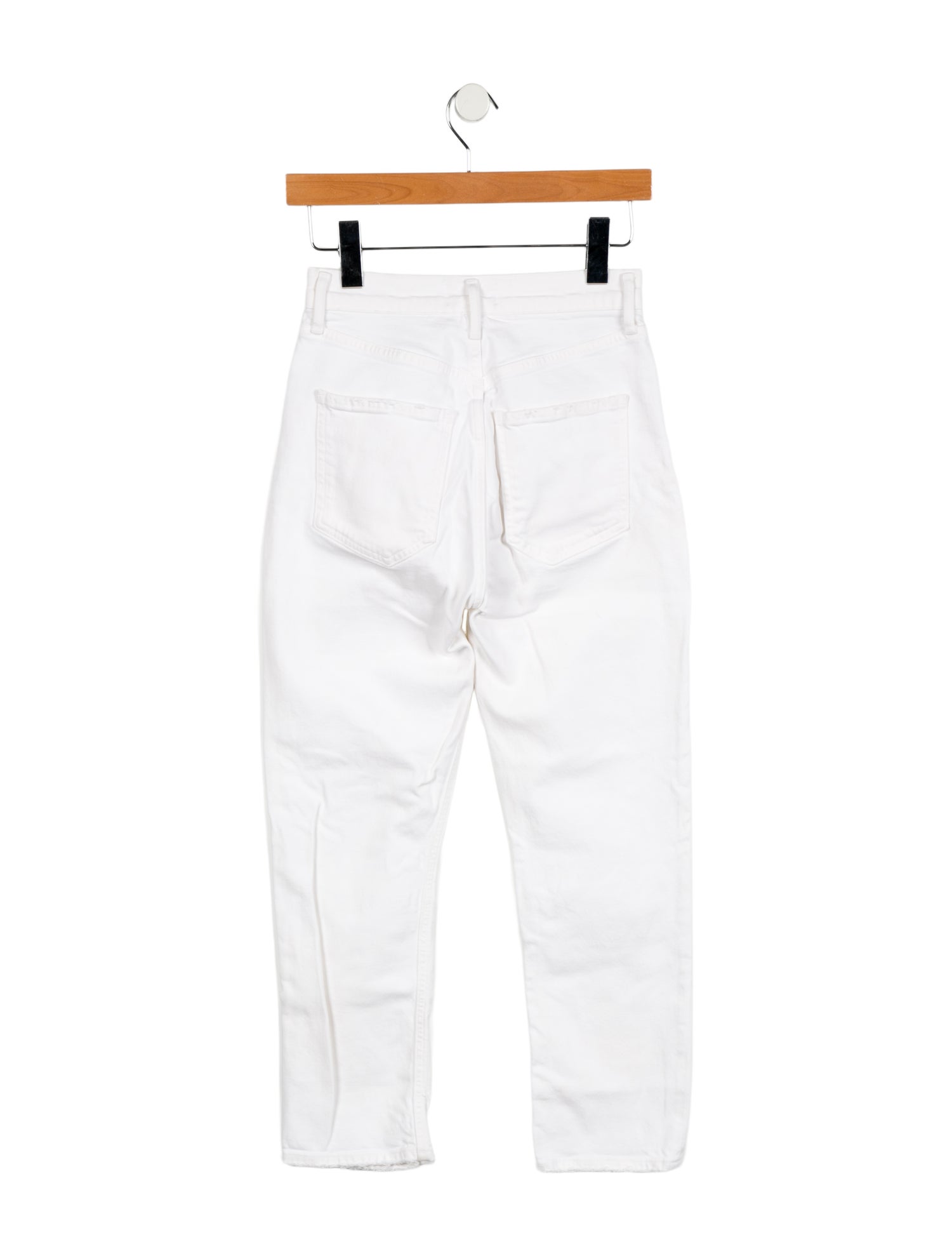 AGOLDE High-Rise Straight Leg Jeans