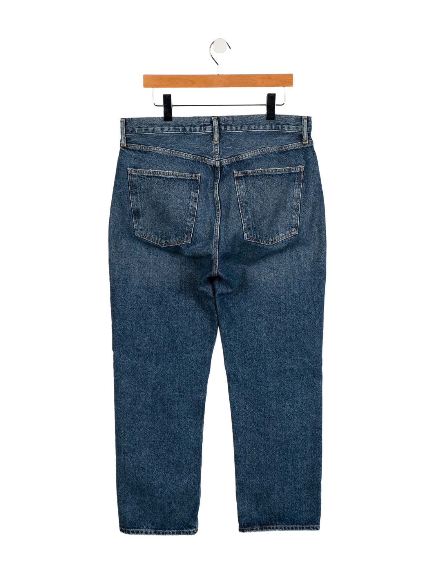 AGOLDE High-Rise Straight Leg Jeans